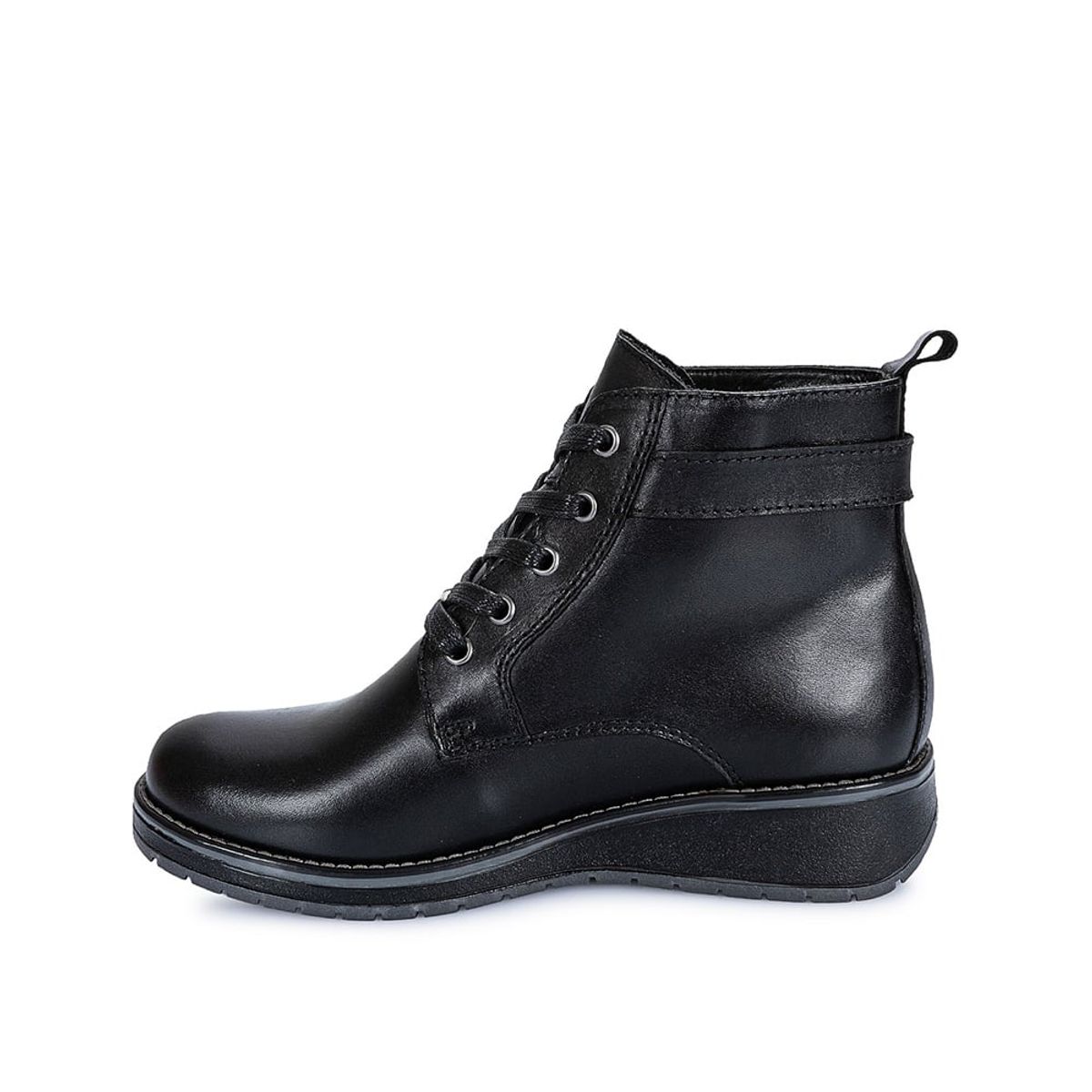 VIALE - Botin Derby Casual RUSSO-2403 Negro Viale Cuero