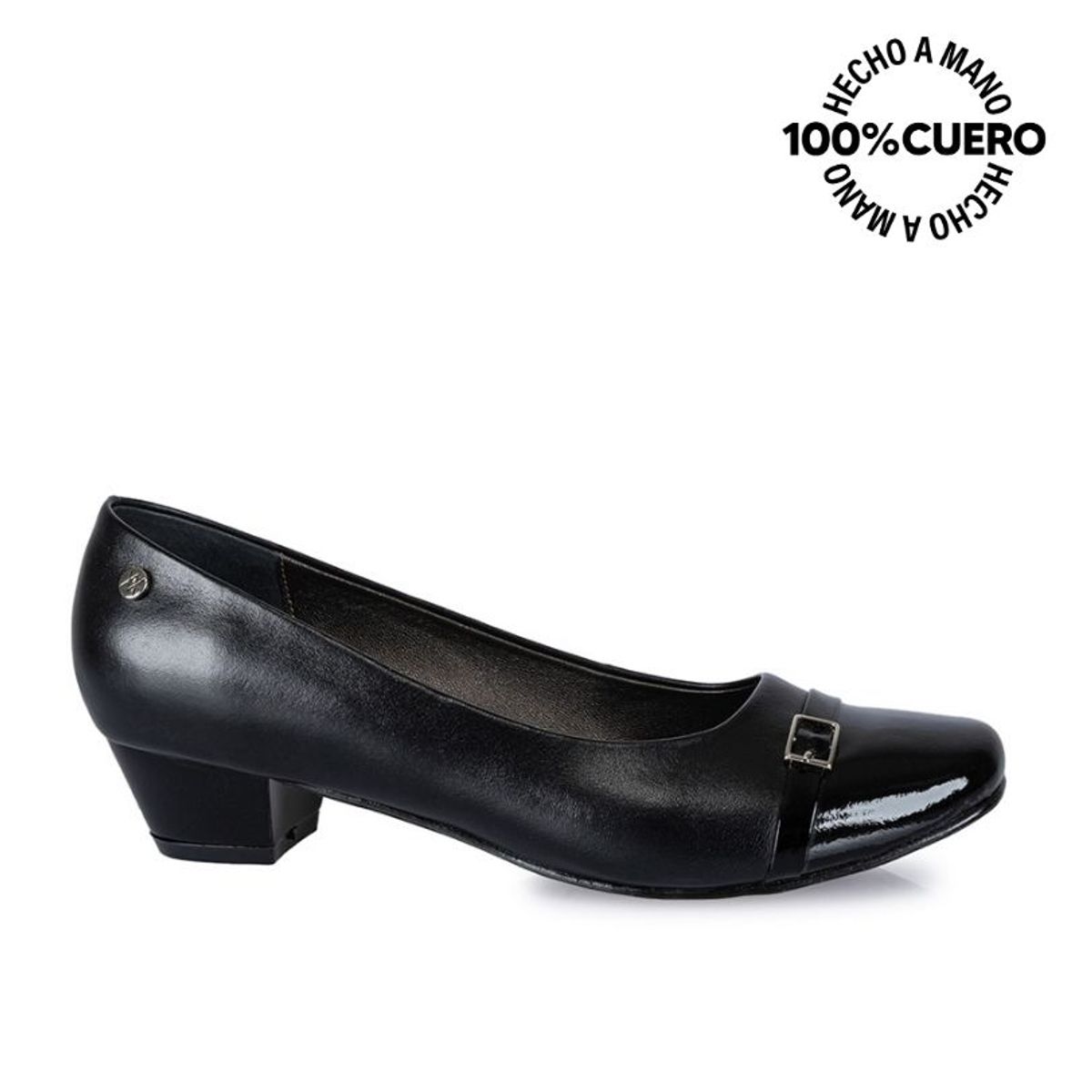 VIALE - Zapato Reina Vestir TATI-2425 Negro Viale Cuero