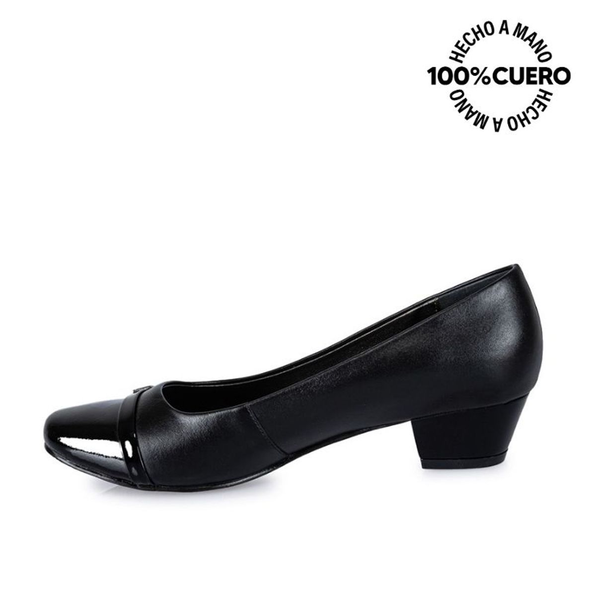 VIALE - Zapato Reina Vestir TATI-2425 Negro Viale Cuero