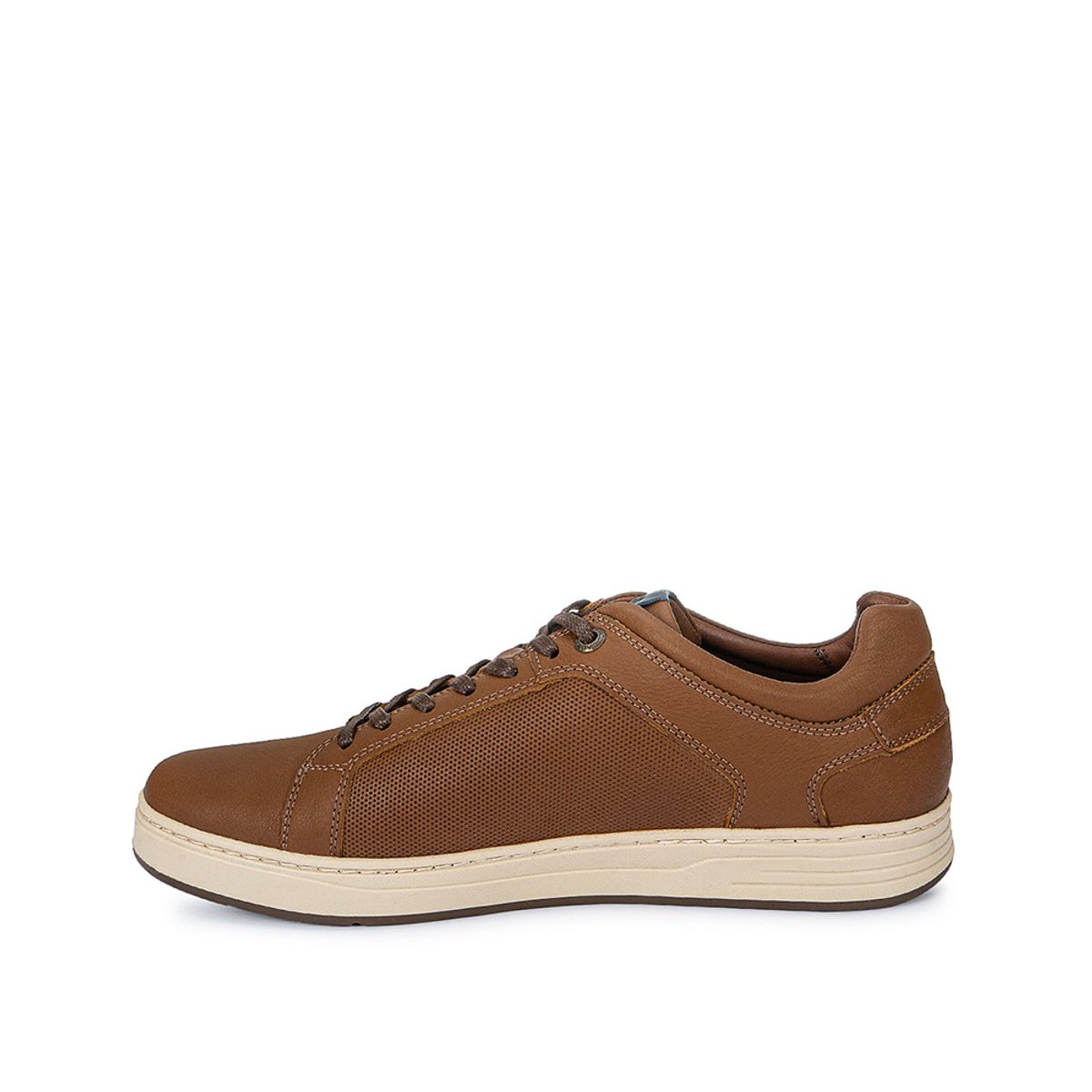 CALIMOD - Zapatilla Casual Hombre Cuero Calimod Tan