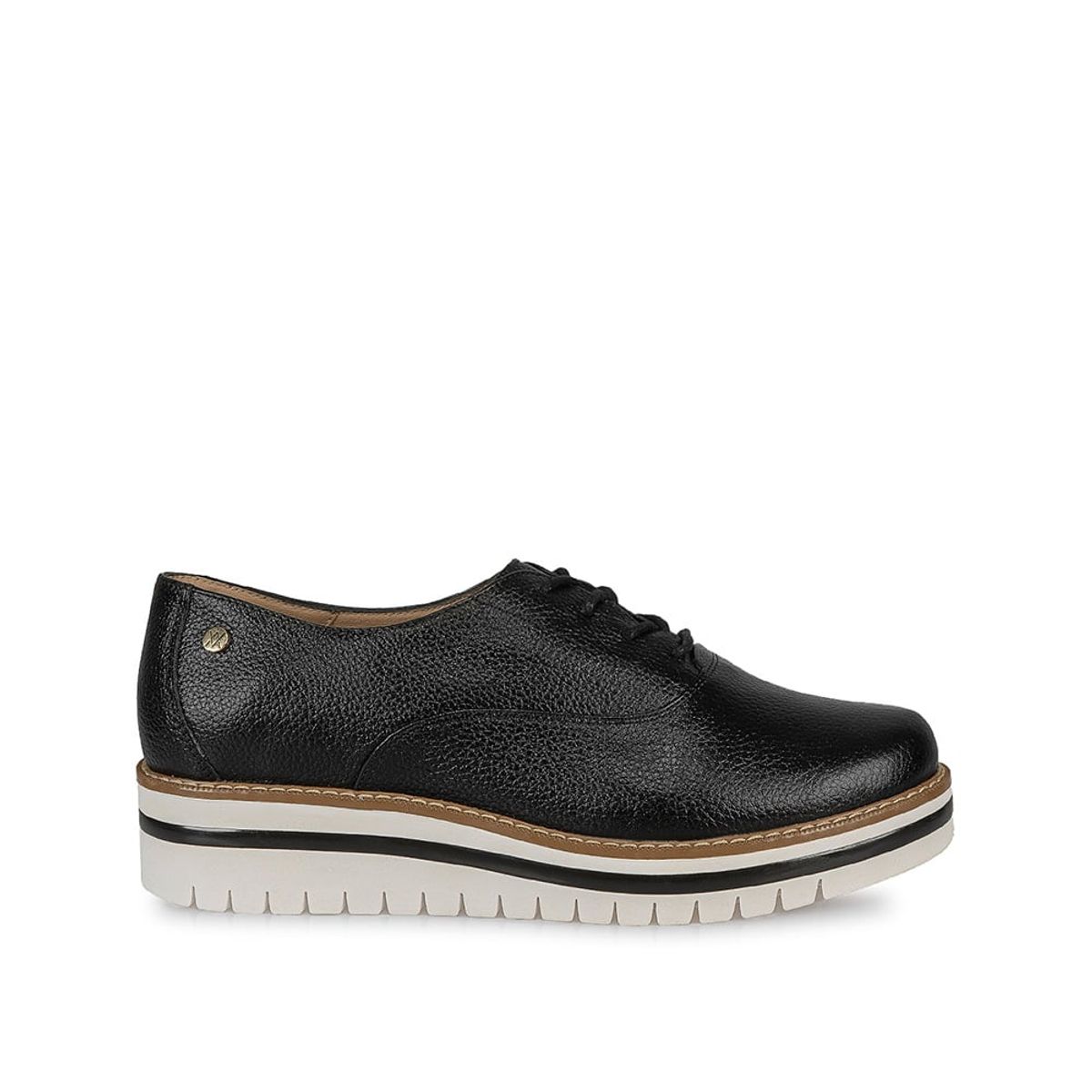 VIALE - Zapato Derby Casual WIL-2432 Negro Viale Cuero