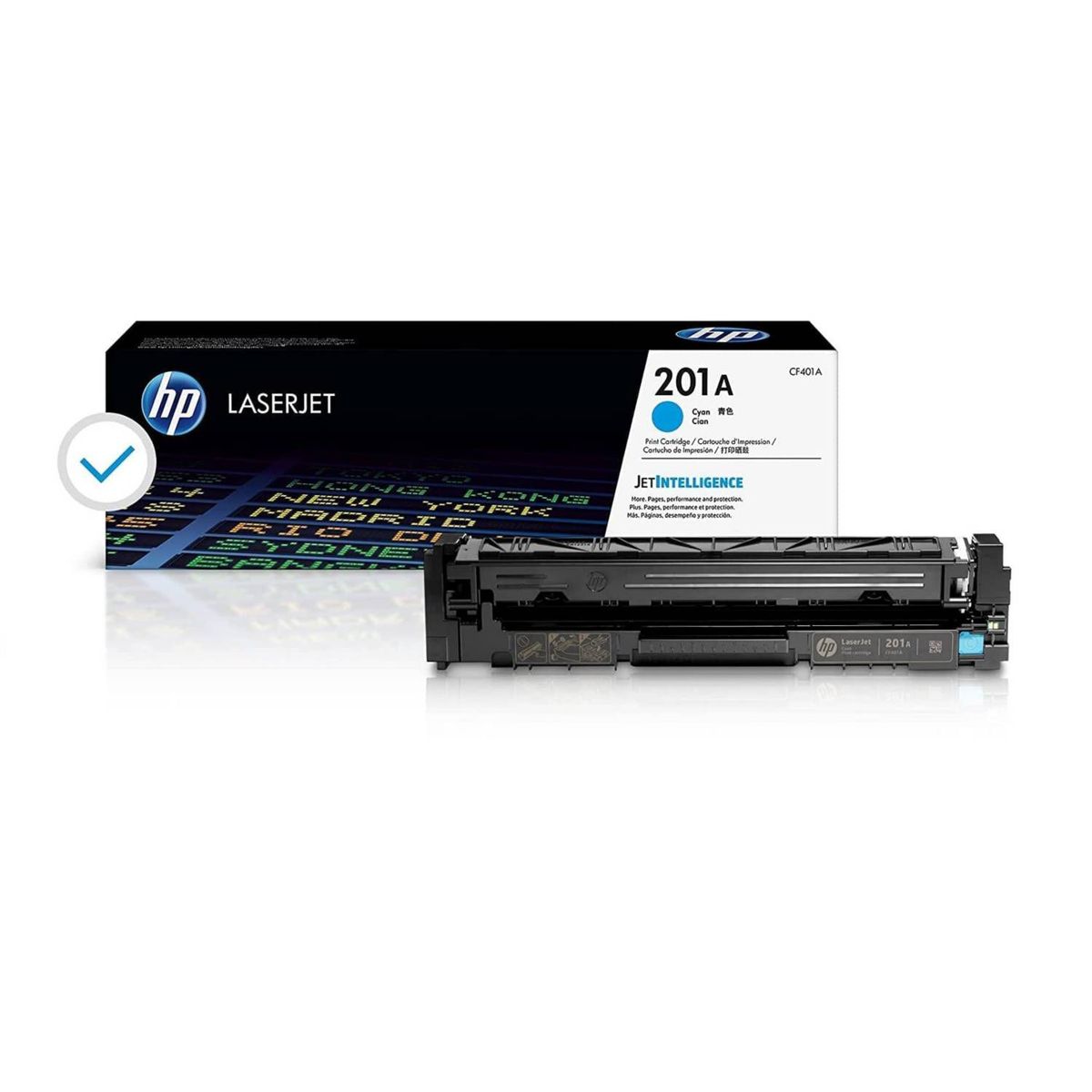 HP - TONER HP 201A CÓDIGO CF401A CYAN 1400 Pág