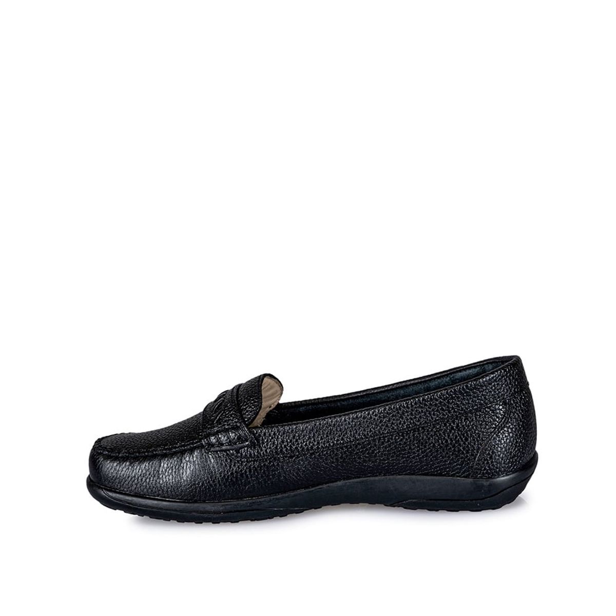 VIALE - Zapato Mocasín Casual Mujer Cuero Viale Negro
