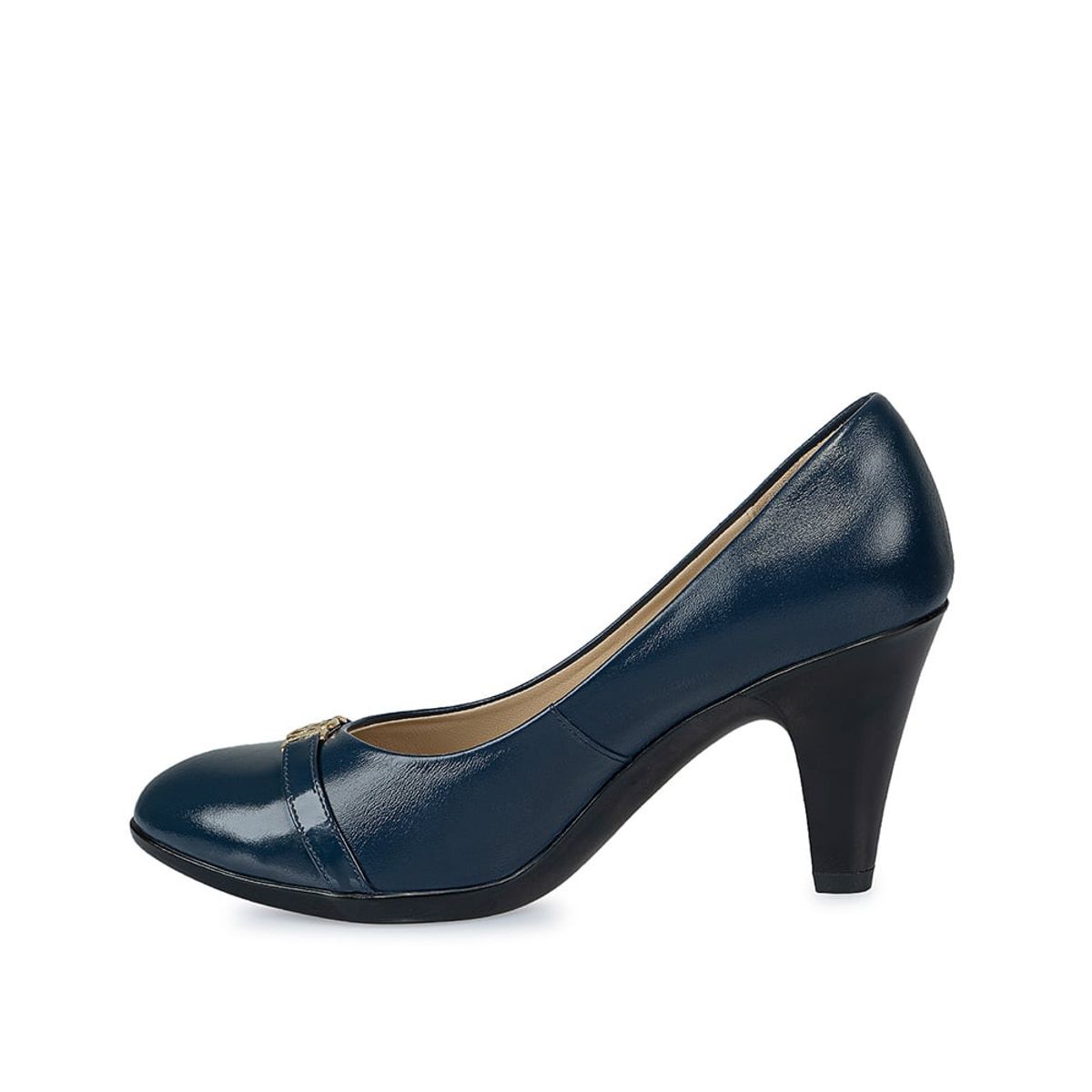 VIALE - Zapato Reina Vestir ECO-2415 Azul Viale Cuero