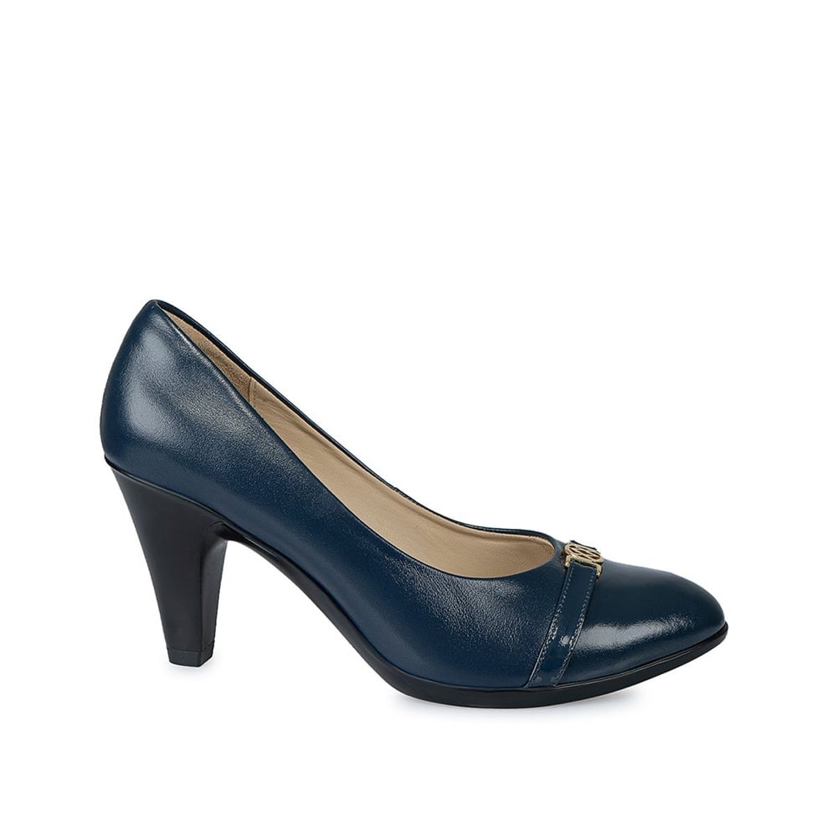 VIALE - Zapato Reina Vestir ECO-2415 Azul Viale Cuero