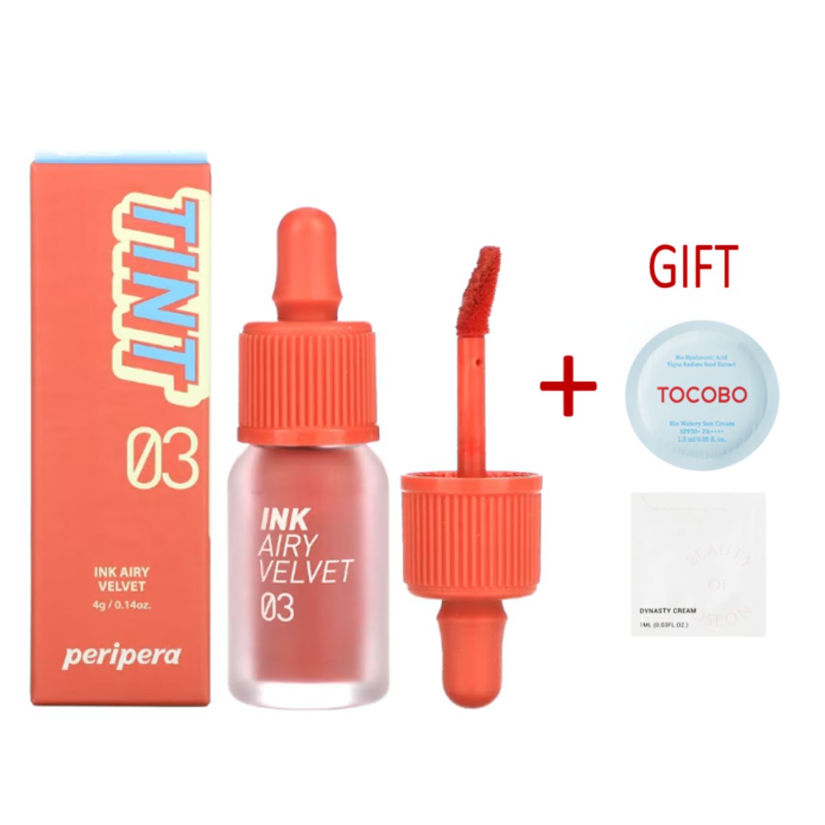 PERIPERA - PERIPERA INK AIRY VELVET 03 CARTOON CORAL