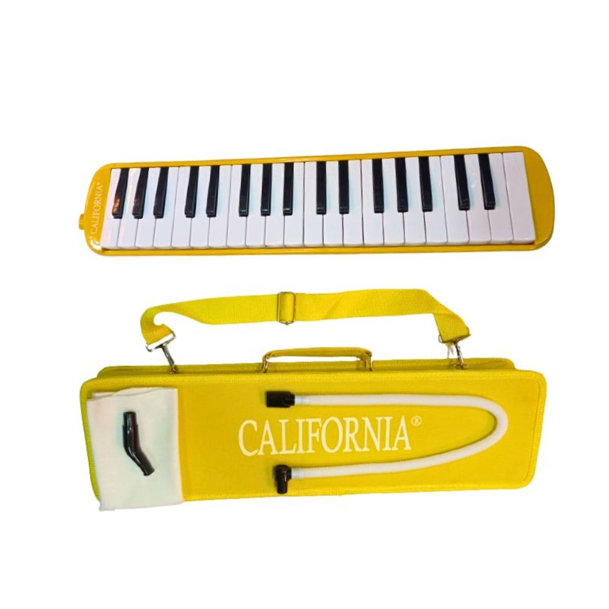CALIFORNIA - Melodica de 37 teclas "CALIFORNIA" color Amarillo