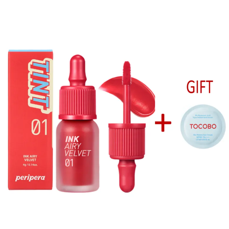 PERIPERA - PERIPERA INK AIRY VELVET 01 HOTSPOT RED