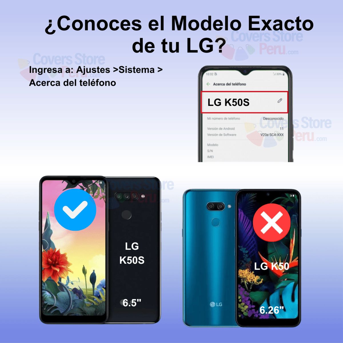 GENERICO - Mica Protector para Lg K50S Film Hydrogel Mate Antishock Resistente