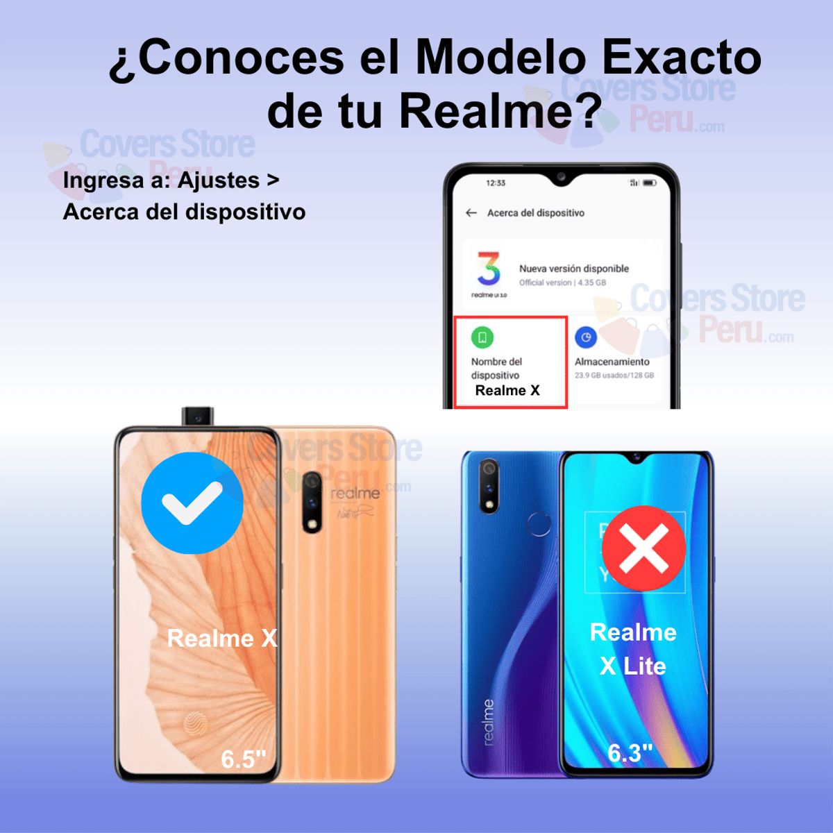 GENERICO - Mica Protector para Realme X Film Hydrogel Mate Antishock Resistente