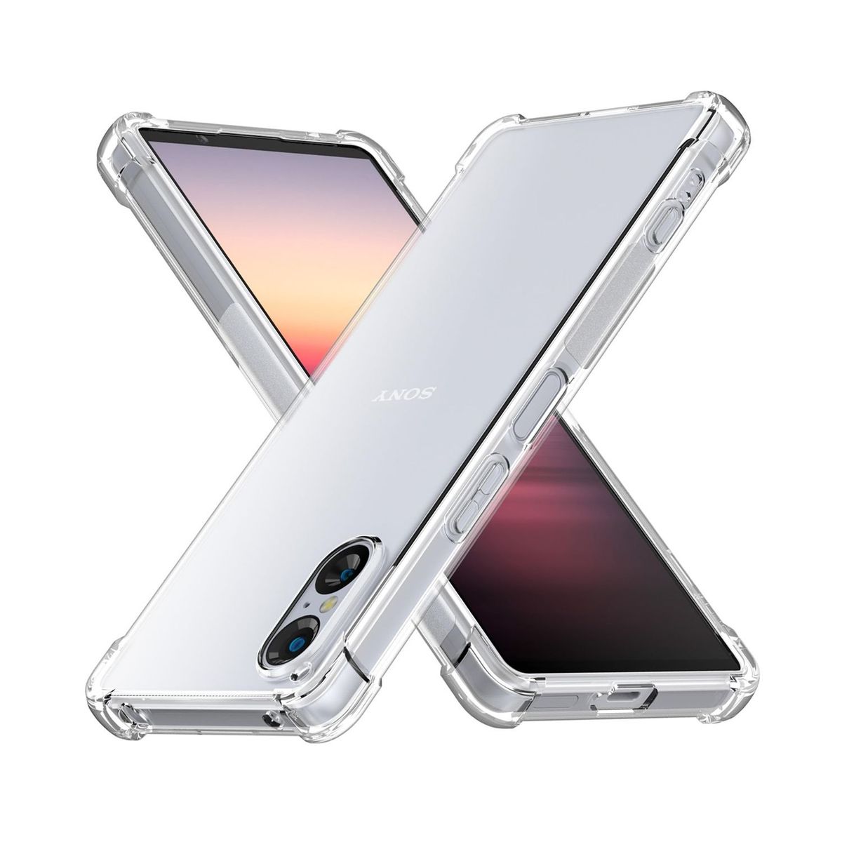 GENERICO - Funda Protector Case SONY XPERIA 5 V - TRANSPARENTE ANTI IMPACTO