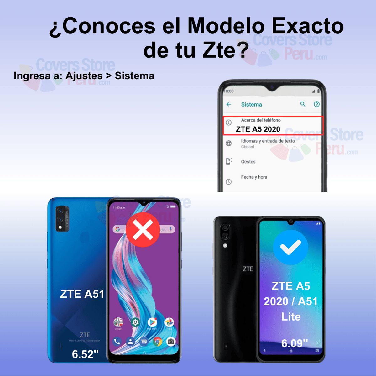 GENERICO - Mica para Zte A5 2020 Film Hydrogel Mate Antishock Resistente