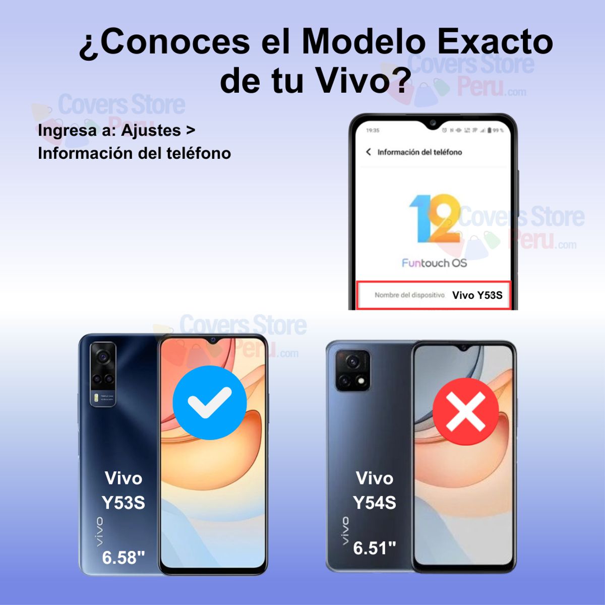 GENERICO - Mica Protector para Vivo Y53S Film Hydrogel Mate Antishock Resistente