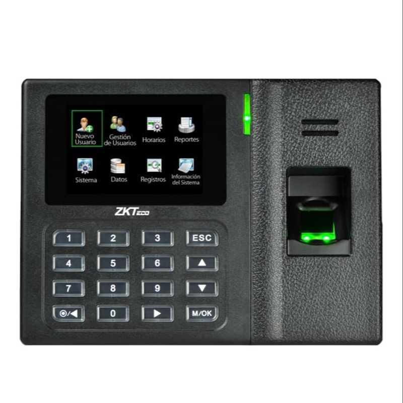 ZKTECO - Control de Asistencia con Pantalla ZKTECO LX-14