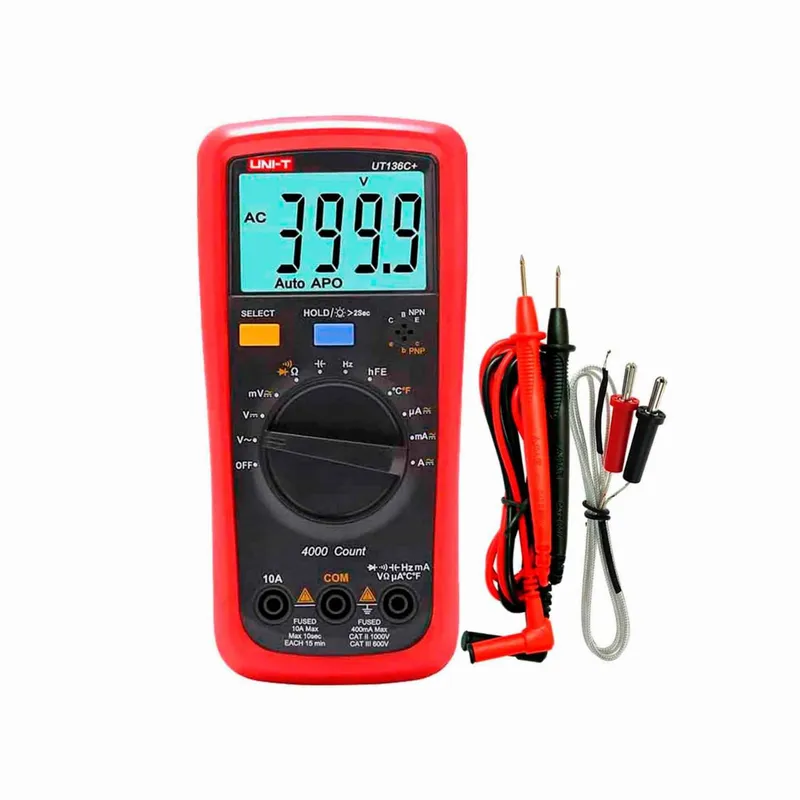 UNI T - Multímetro Digital UNI-T UT136C+