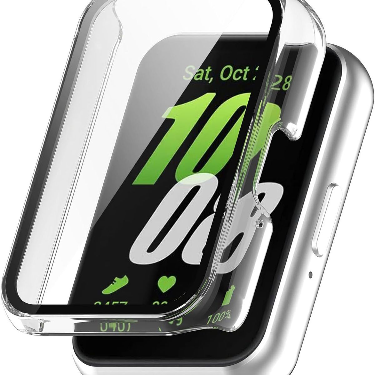GENERICO - Bumper Para  Samsung Galaxy Fit 3 - Transparente