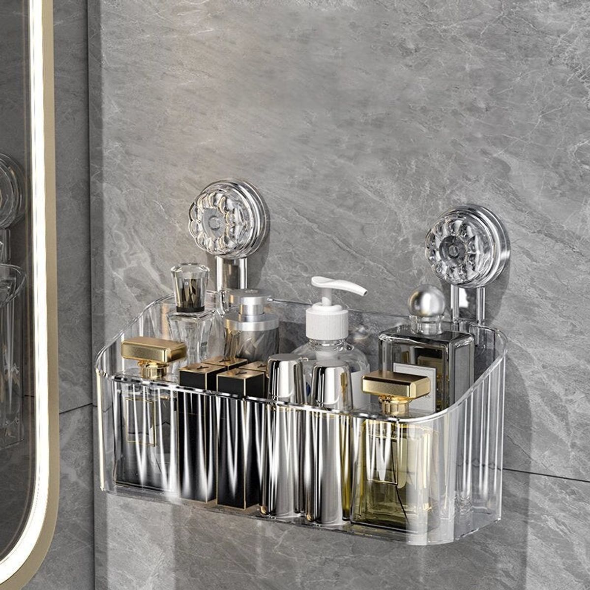 AURELA - NoDrillShelf- Estante de Almacenamiento para Baño y Cocina