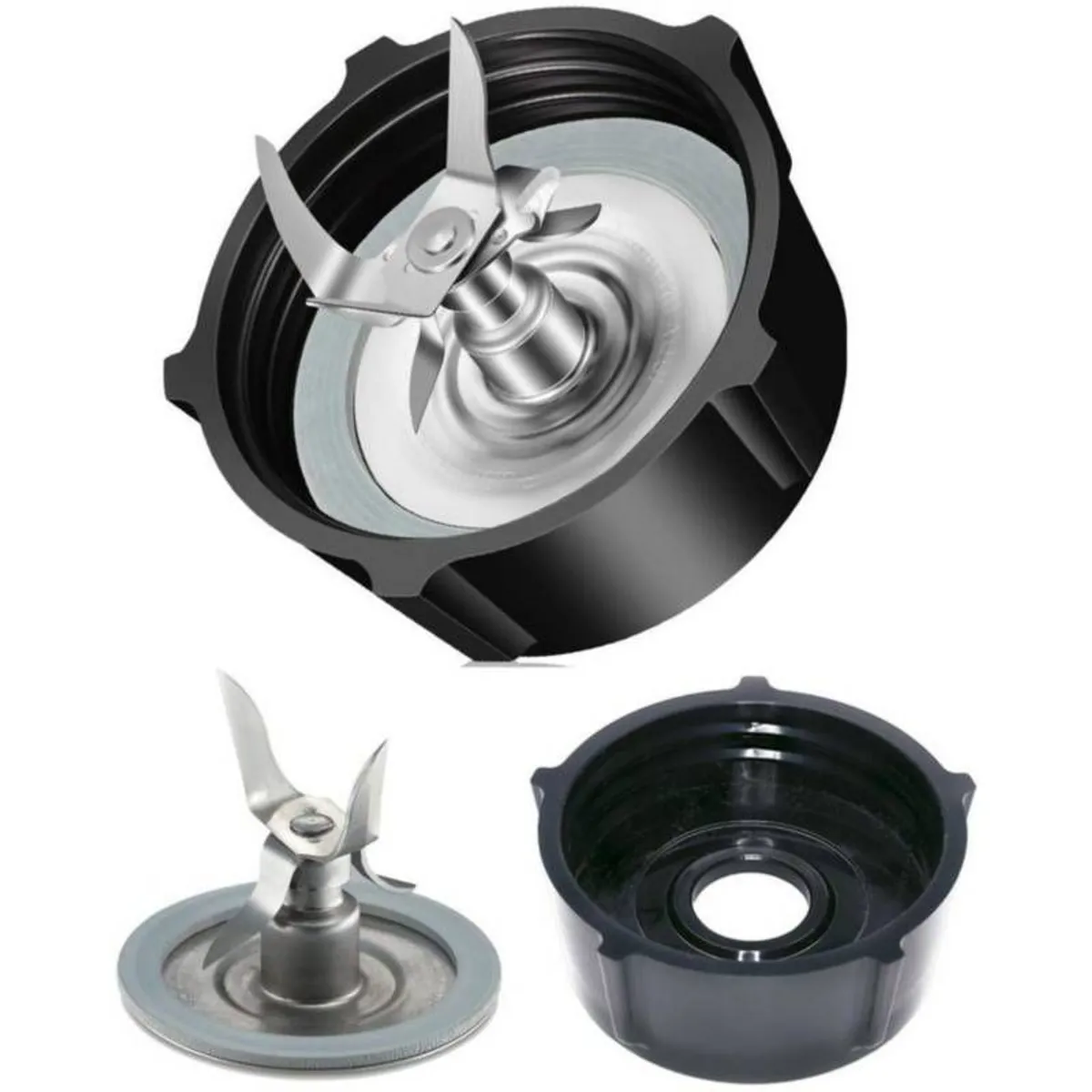 OSTER - Kit combo repuesto cuchilla rosca goma OSTER