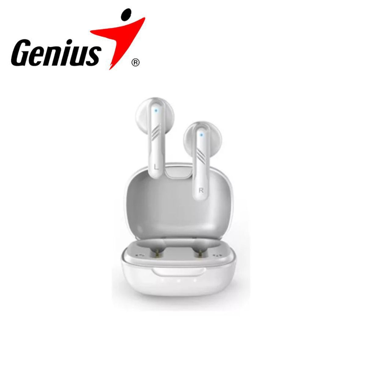 GENIUS - AudIfonos Genius In-Ear Hs M905bt Bluetooth con Micrófono Blanco