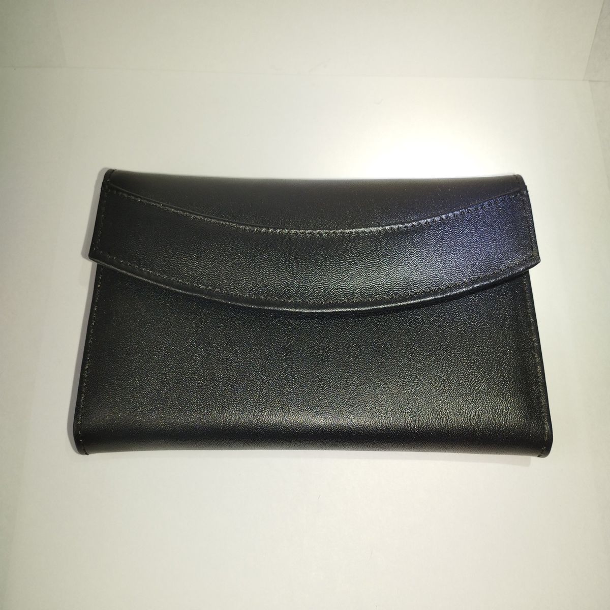 GENERICO - Billetera Negra de cuero Martelly para Dama