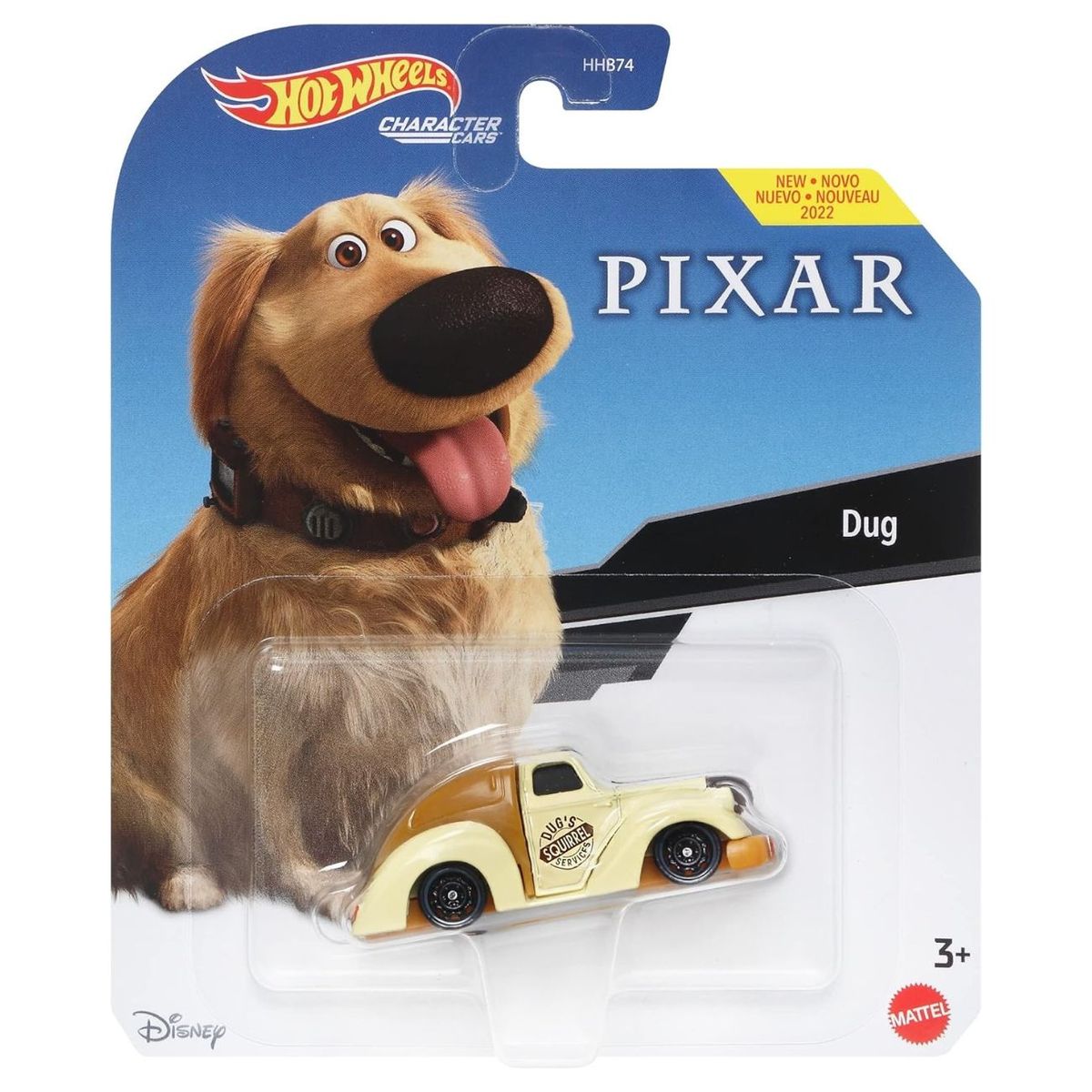 HOT WHEELS - Hot Wheels Disney Pixar autos de colección Dug - UP