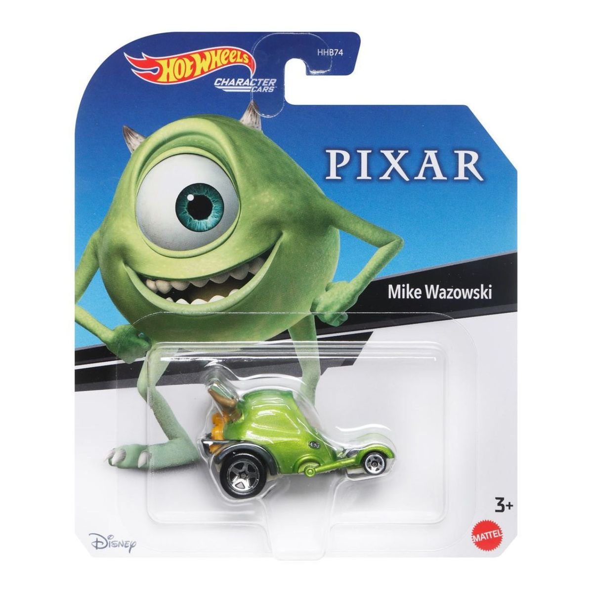 HOT WHEELS - Hot Wheels Disney Pixar autos de colección Mike Wazowski