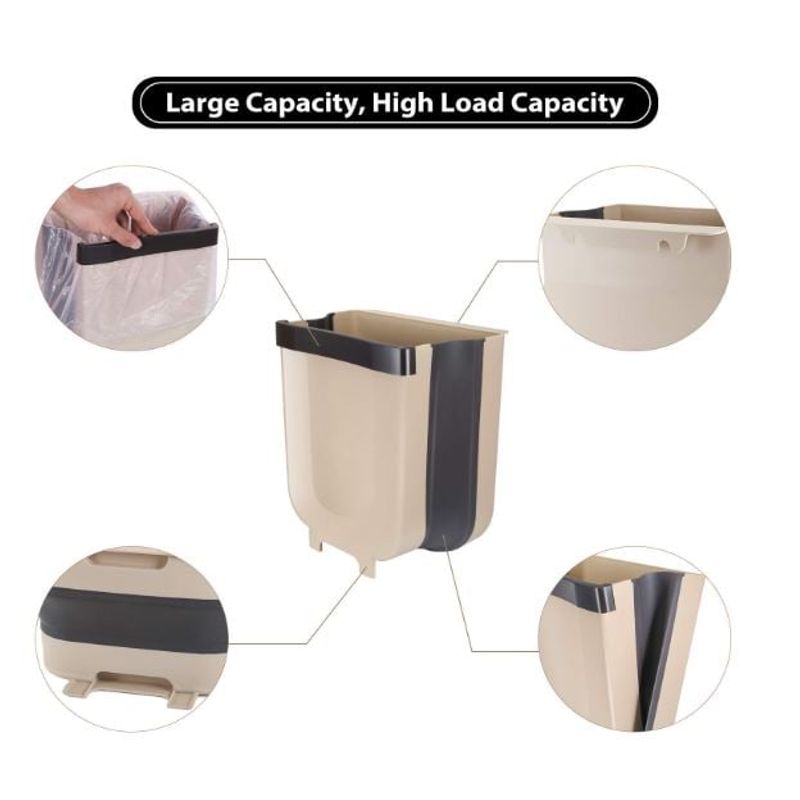 GENERICO - Tacho de basura plegable para Cocina