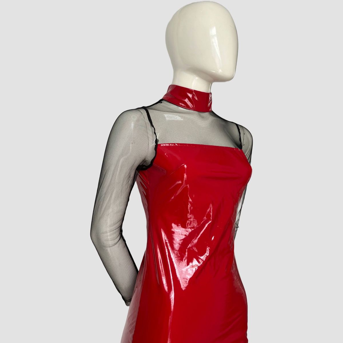 GENERICO - Vestido de cuerina para dama - In Vogue Paris