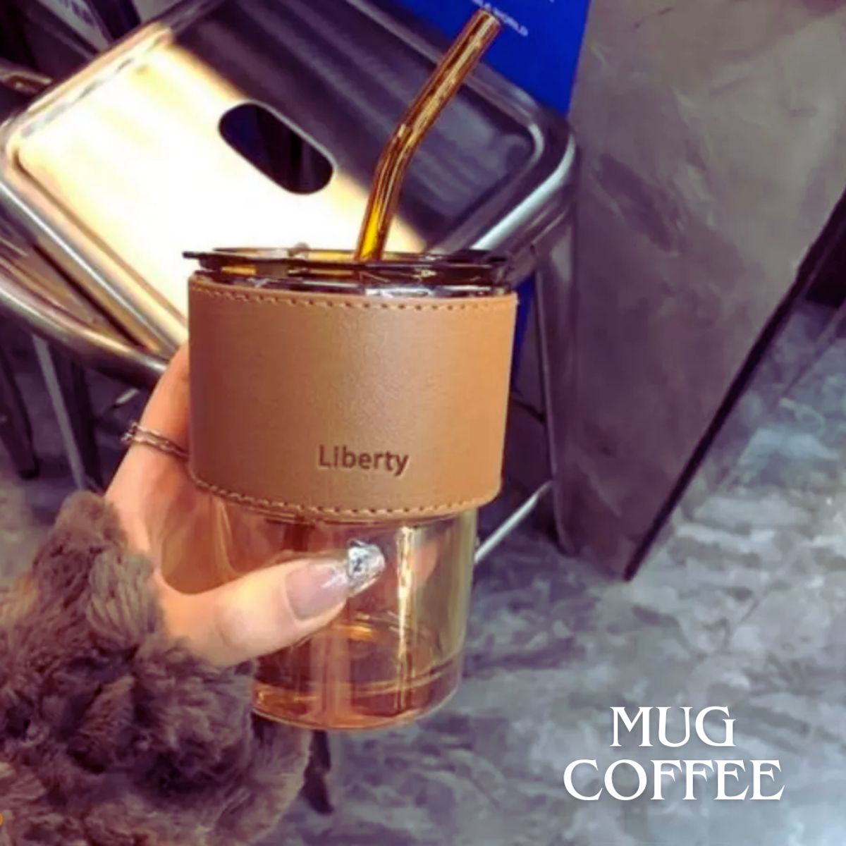 GENERICO - Cafetera prensa francesa 600ml + taza mug