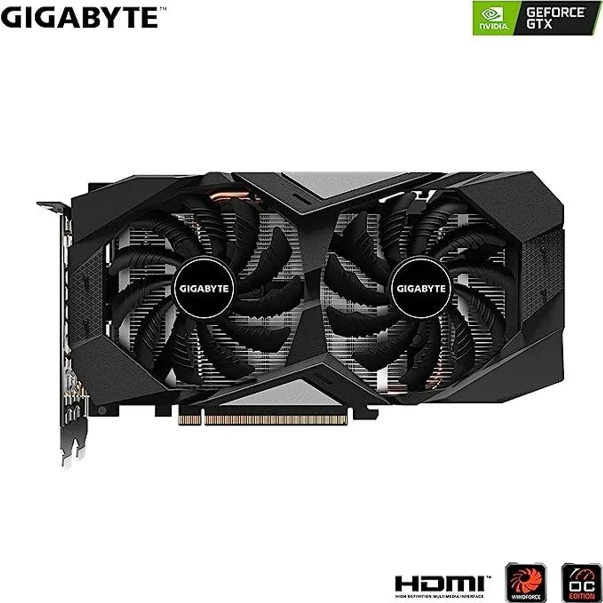 GIGABYTE - Tarjeta de Video Gigabyte GTX-1660 6GB GDDR6 192bits