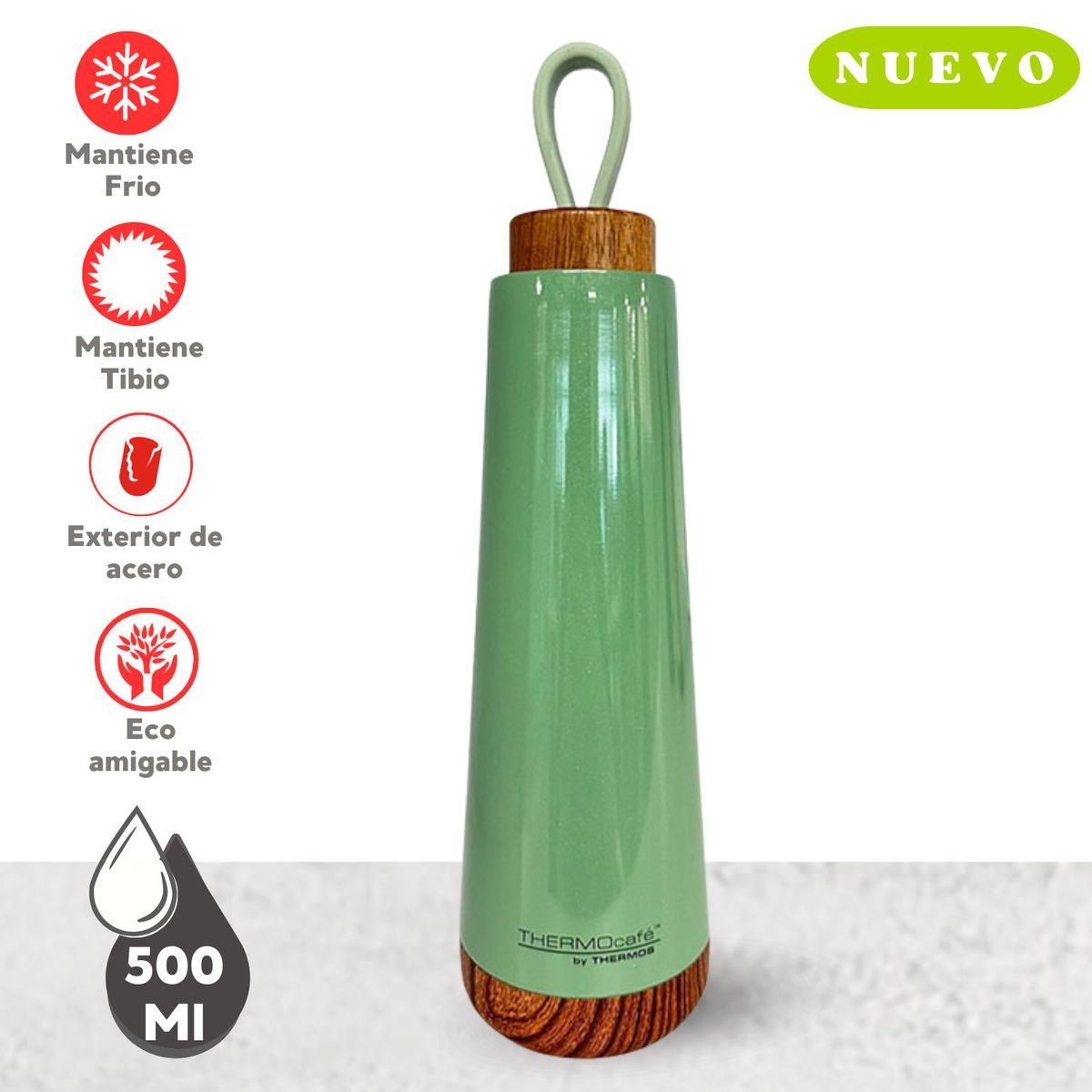 THERMOS - TOMATODO TERMICO ECO BOTTLE  VERDE 500 ML