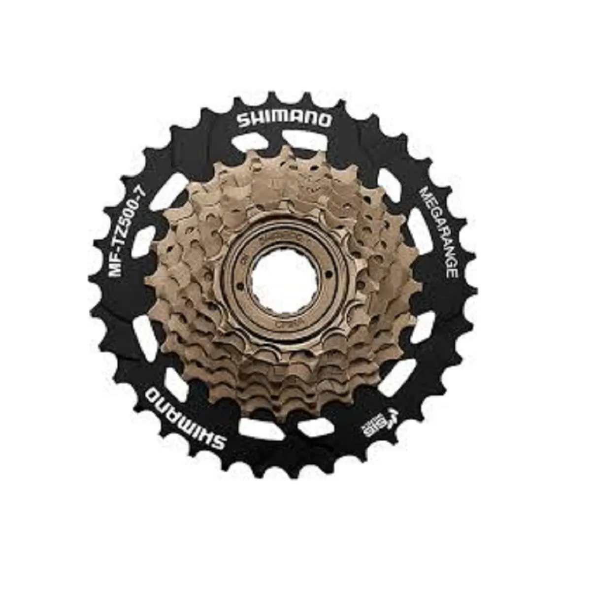 SHIMANO - piñón 7 v mega RELACION 14-34 para bicicleta