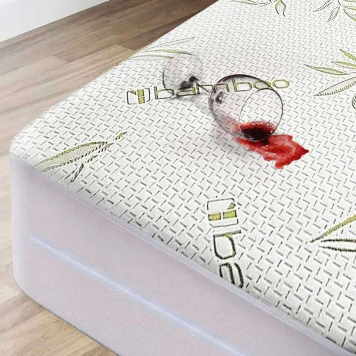CASATEX - PROTECTOR IMPERMEABLE DE COLCHON DE BAMBÚ KING SIZE