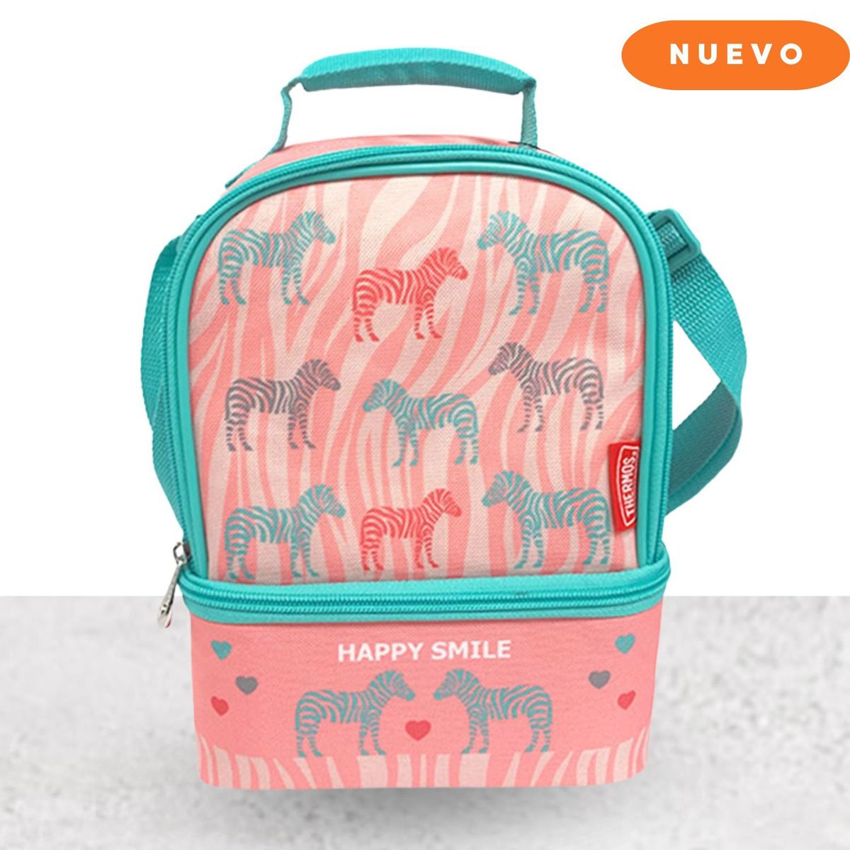THERMOS - LONCHERA TÉRMICA DUAL PARA NIÑOS ZEBRA