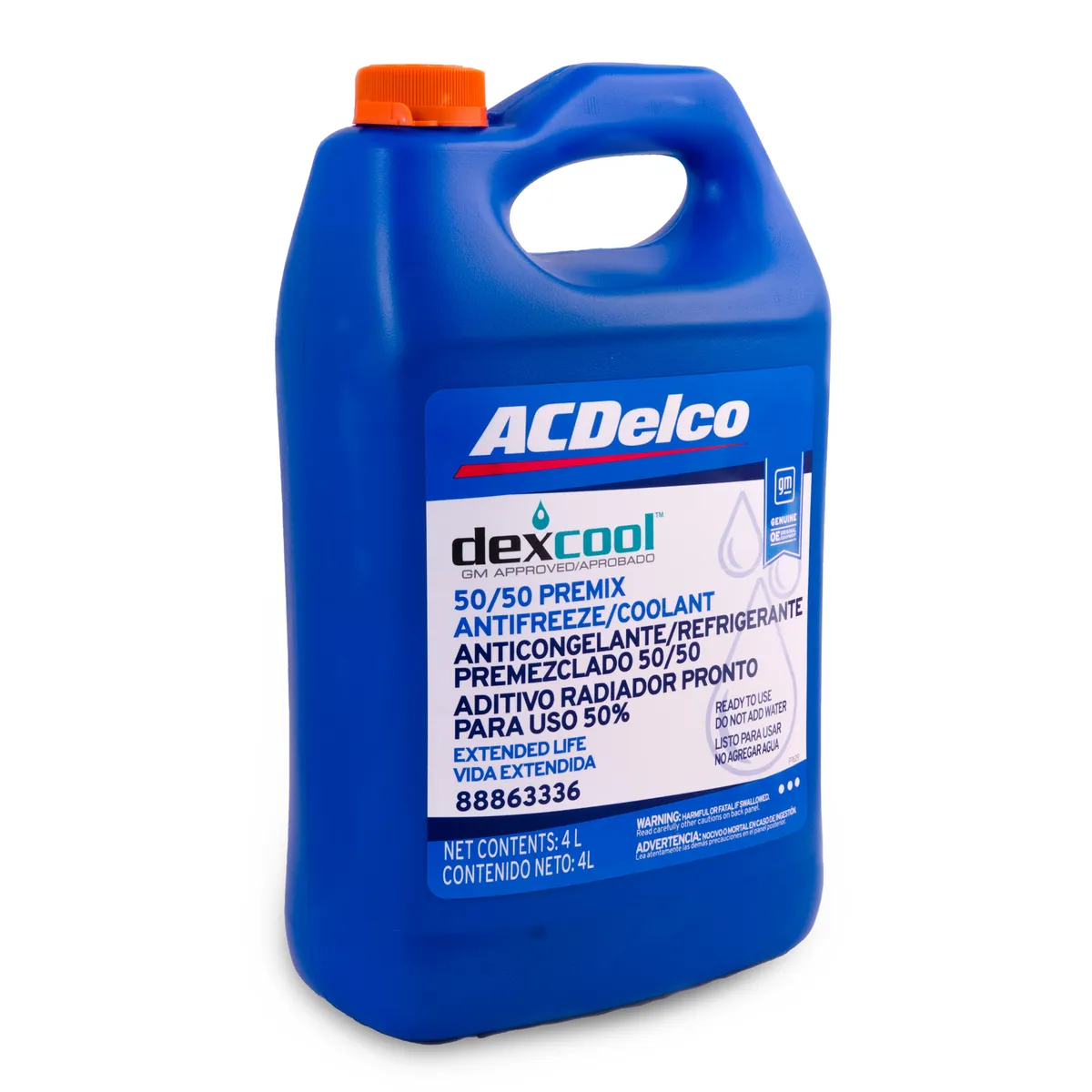 ACDELCO - DEXCOOL 5050 Anticongelante+Refrigerante