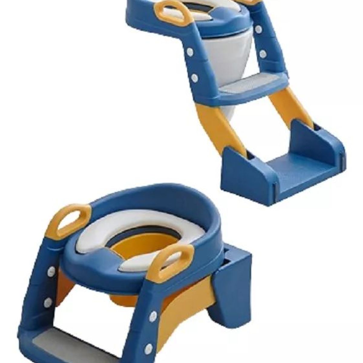 GENERICO - ADAPTADOR DE BAÑO 2 EN 1 CON ASIENTO ACOLCHADO