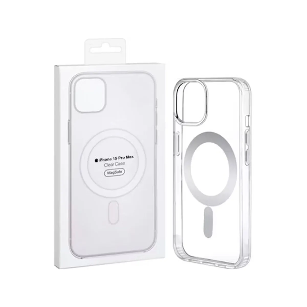 GENERICO - Funda Clear Case con MagSafe Iphone 15 Pro Max