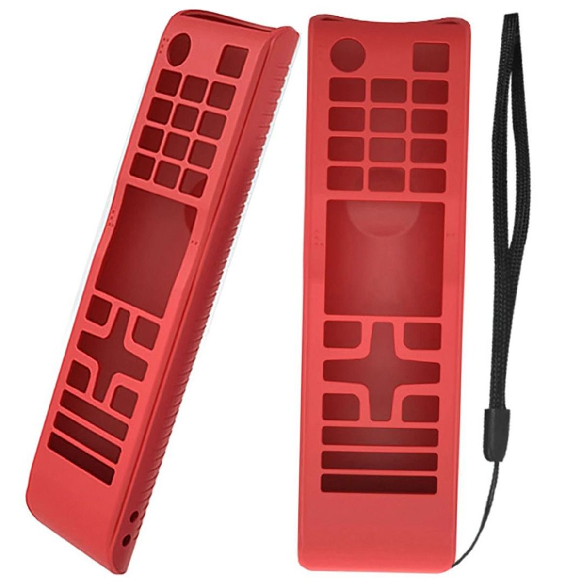 CASE - Funda Cerrada Para Control Samsung Smart Tv-Roja