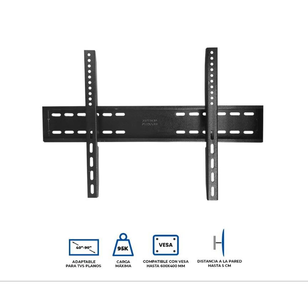 NACIONAL - Rack fijo para de tv 40 a 90 NACIONAL