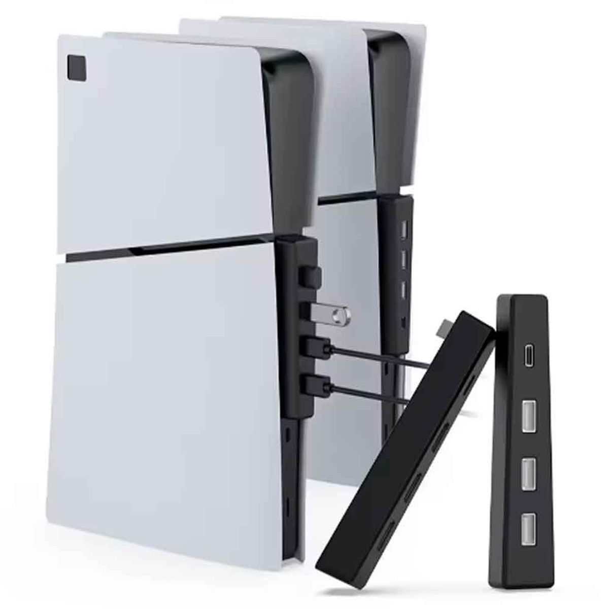 VARIOS - Hub USB para PS5 SLIM PRO Lector y Digital Multipuerto 3xUSB 1xUSBC db