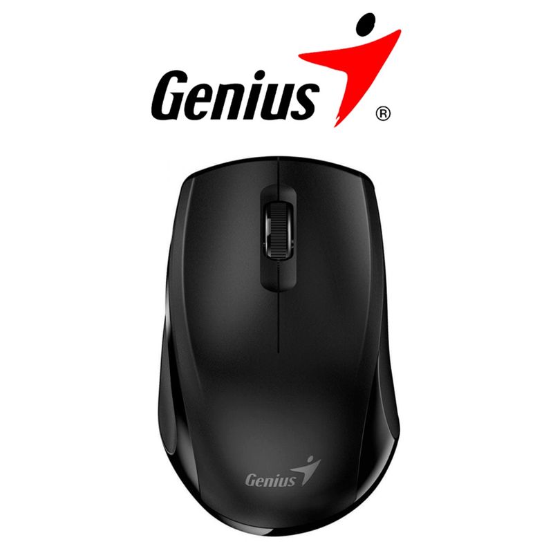 GENIUS - MOUSE GENIUS NX-8006S WIRELESS BLUEEYE SILENT ERGONOMICO BLACK
