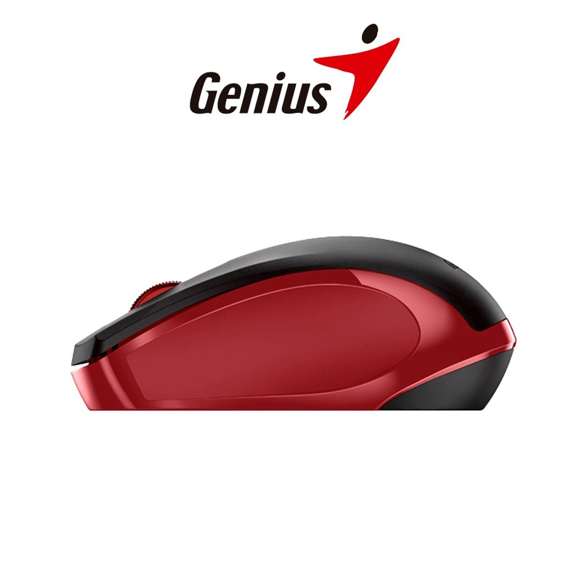 GENIUS - MOUSE GENIUS NX-8006S WIRELESS BLUEEYE SILENT ERGONOMICO BLACKRED