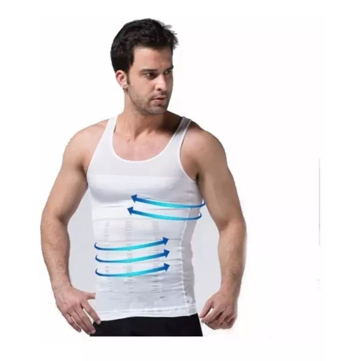 NATURELL - Camiseta Faja  corrector de postura para hombres naturell men