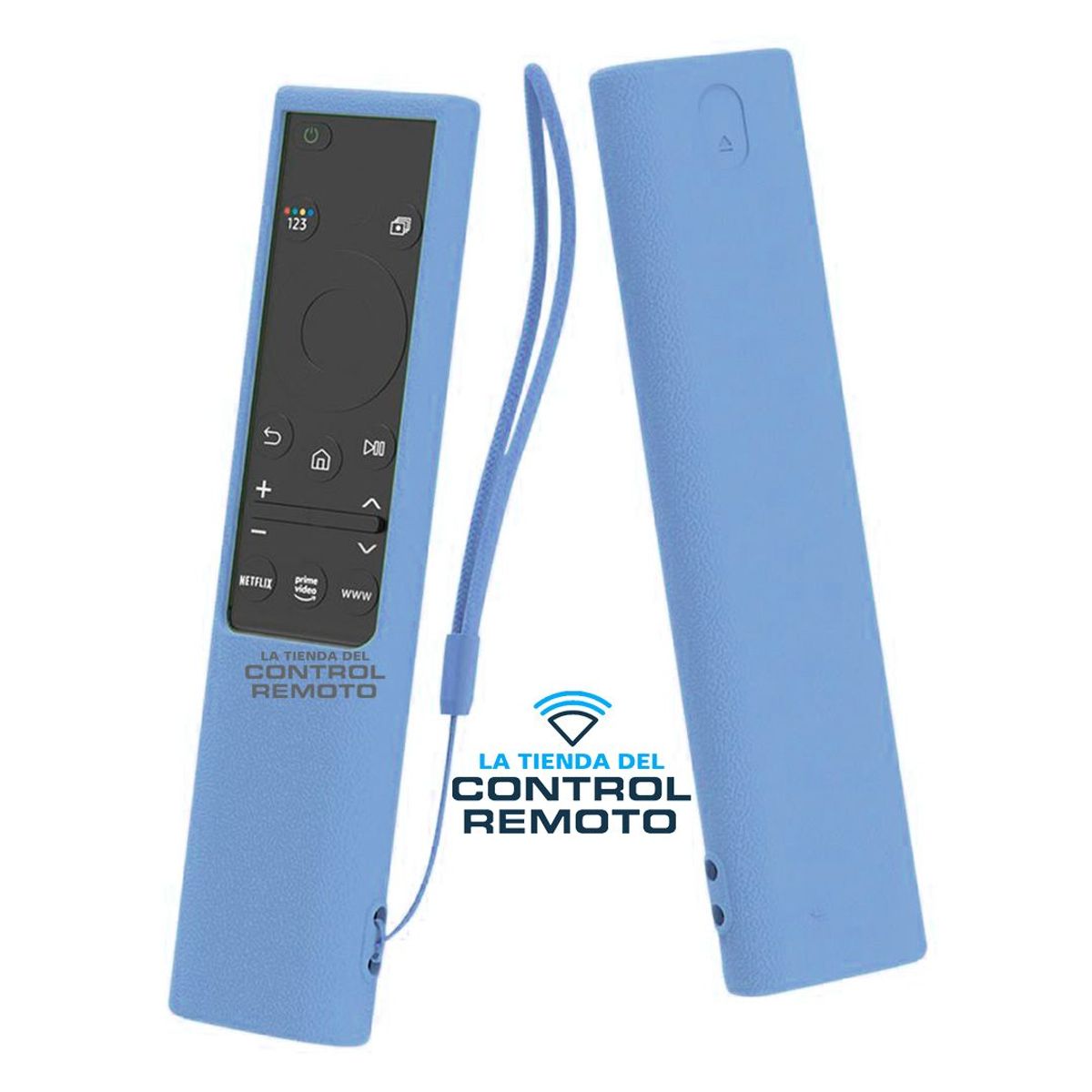 CASE - Funda Protector Para Control Samsung Qled - Celeste