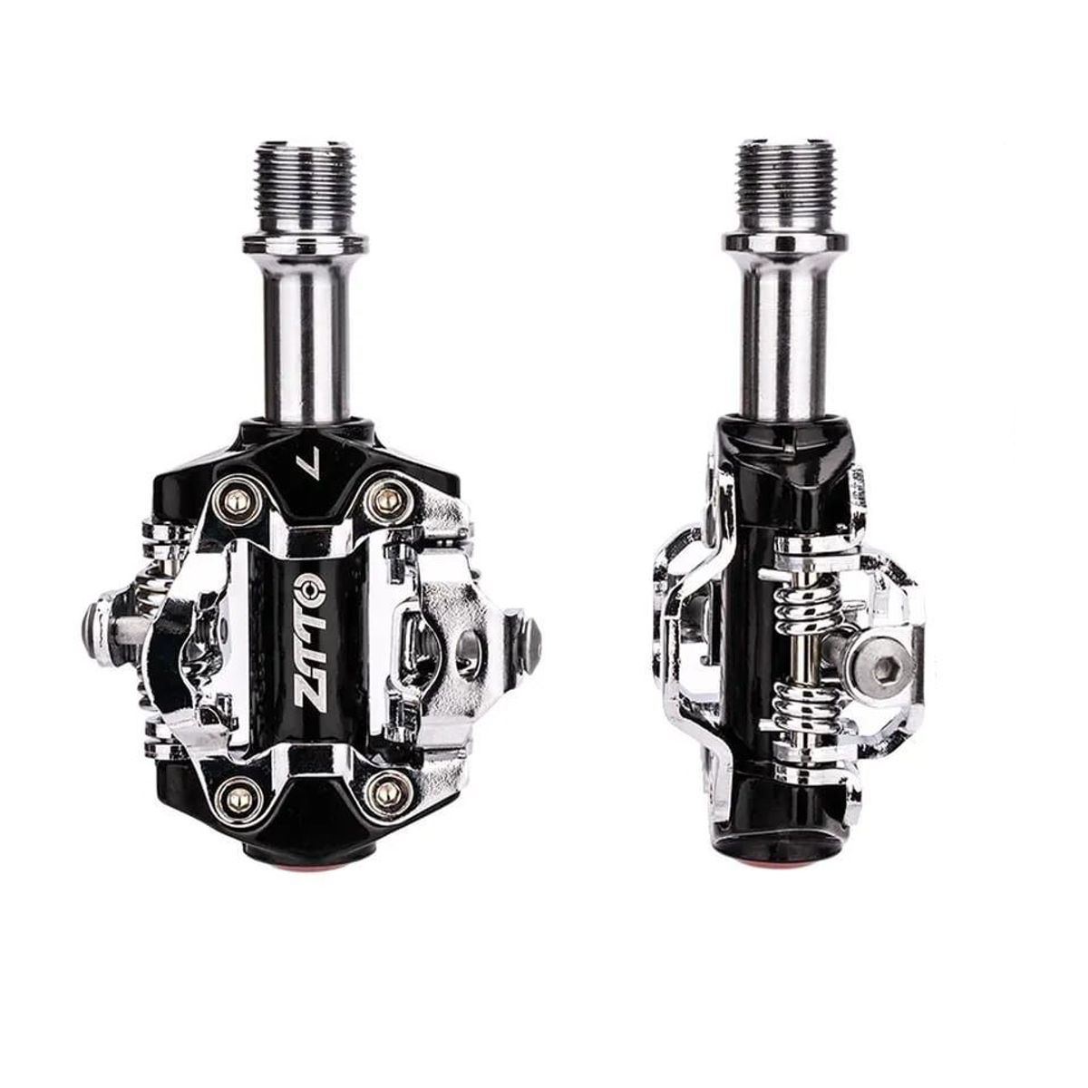 GENERICO - pedales automaticos para bicicleta mtb + calas