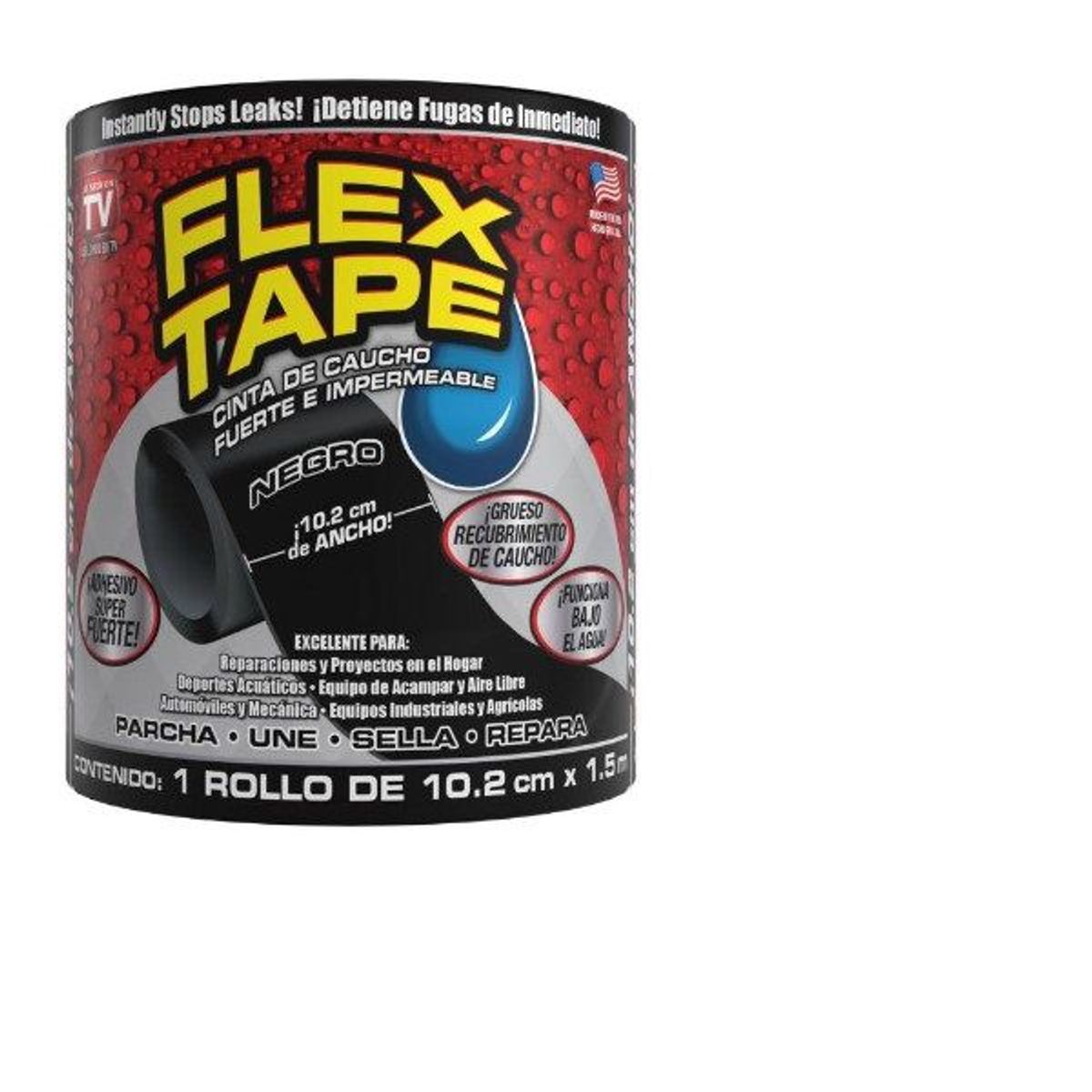 GENERICO - Cinta Impermeable Super Fuerte Flex Tape