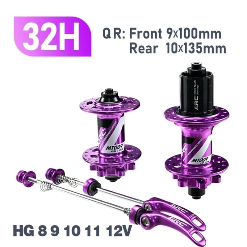 ARC - Masas arc MT009 mtb hub 32h - 8, 9, 10, 11 velocidades