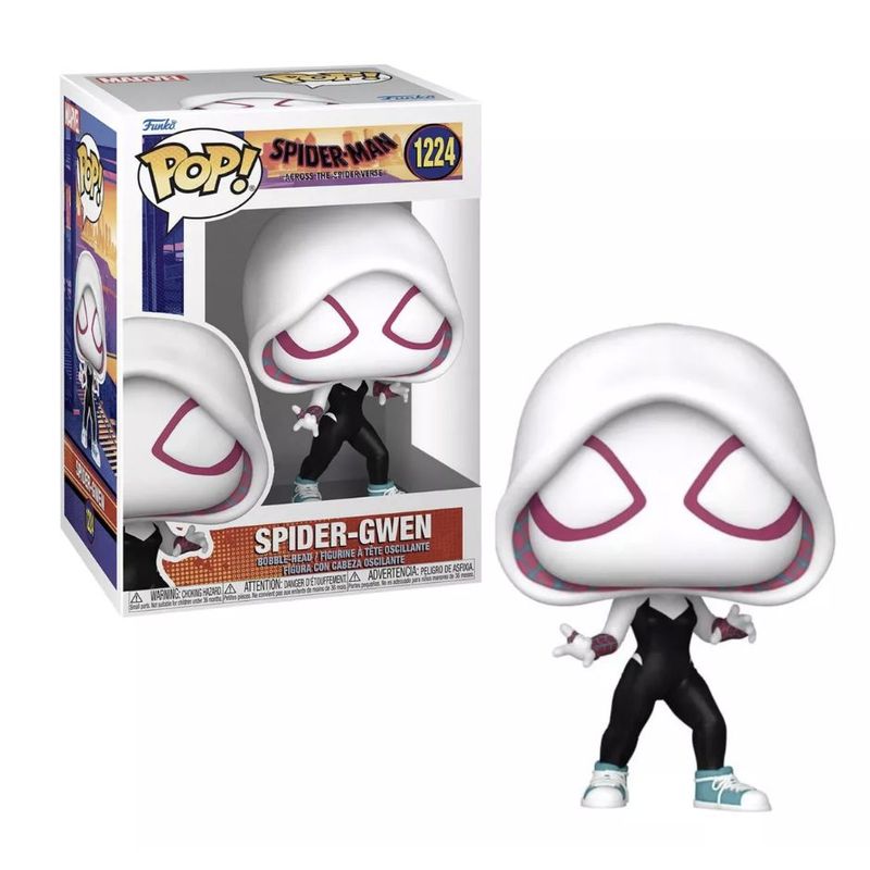 FUNKO - Spider Gwen Funko Pop 1224 Spider Man Spiderverse