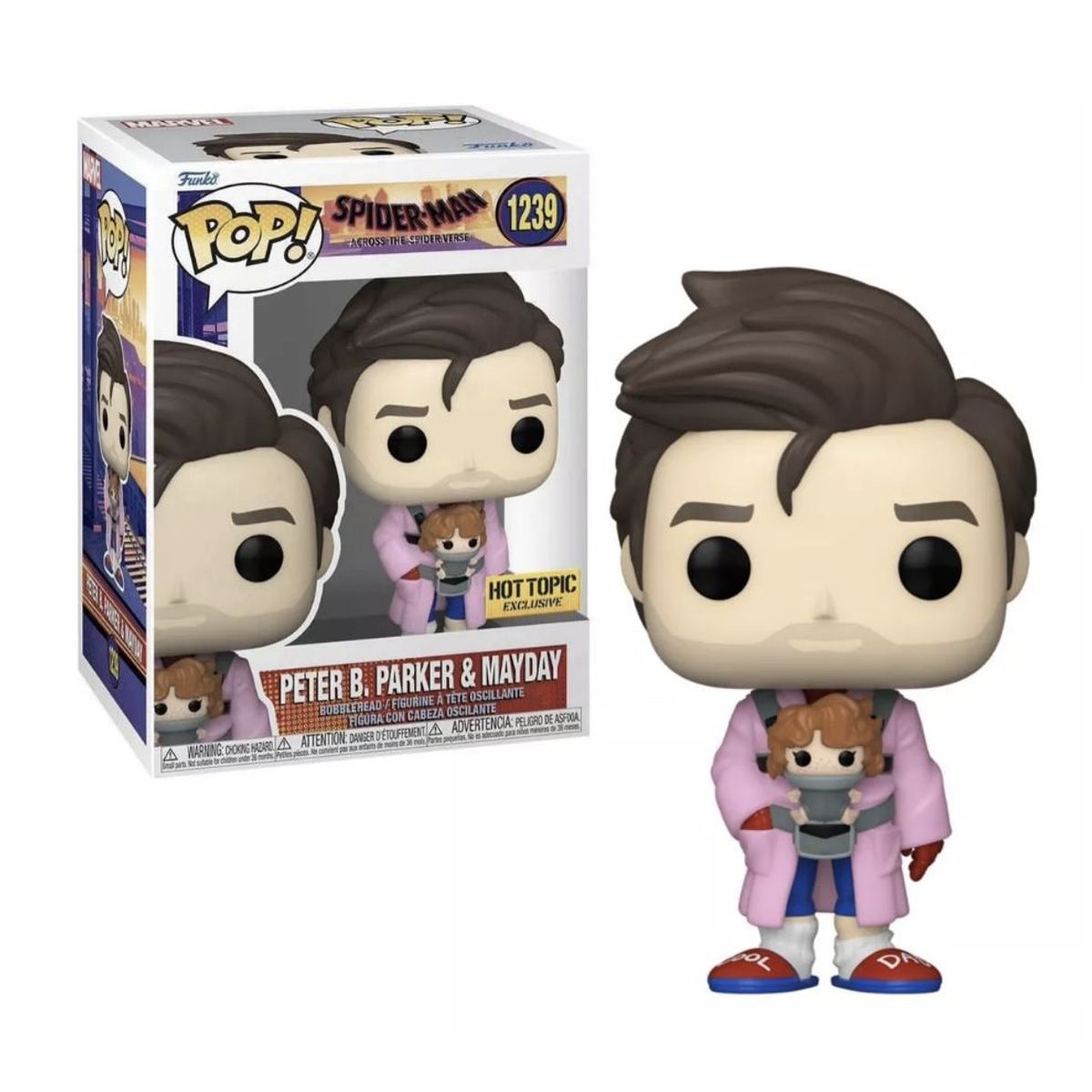 FUNKO - Peter Parker Y Mayday Funko Pop 1239 Spiderman Exclusivo