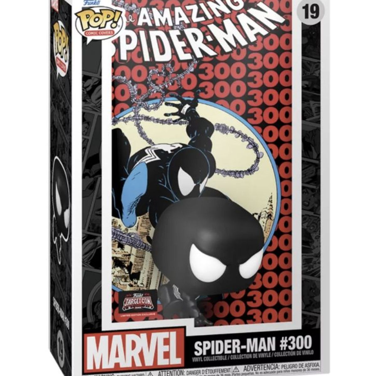 FUNKO - Spider Man 300 Comic Cover Funko Pop 19 Marvel Exclusivo